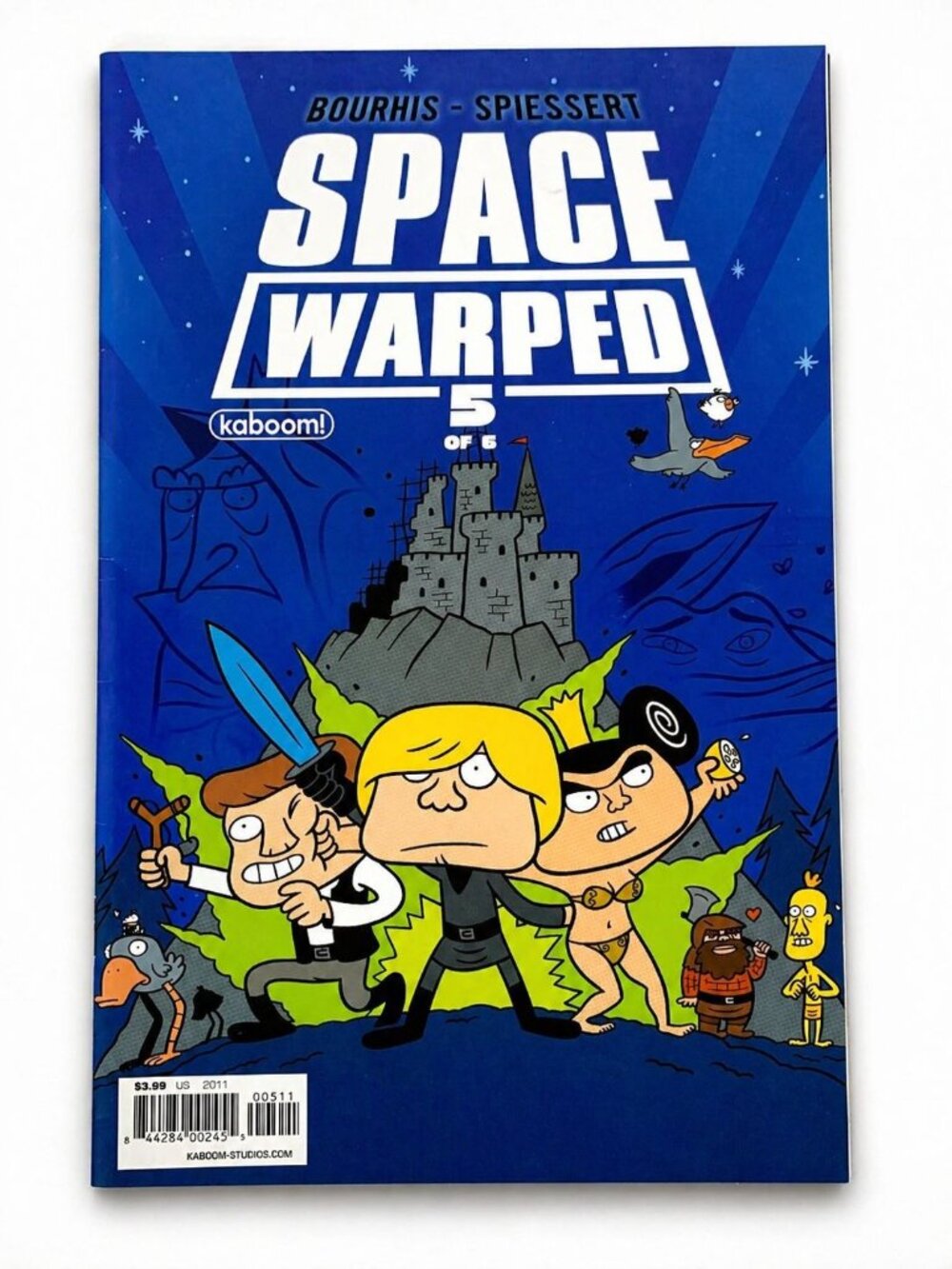 Space Warped #5 Kaboom 2011 Boom Studios Cartoon Comic VF/NM Bourhis
